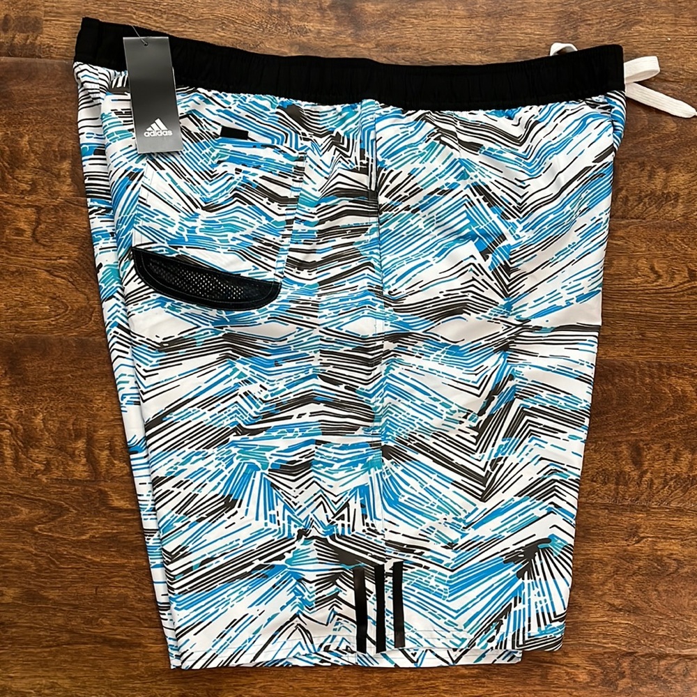 Adidas ZIG ZAG CAMO VOLLEY Swimwear - size XXL